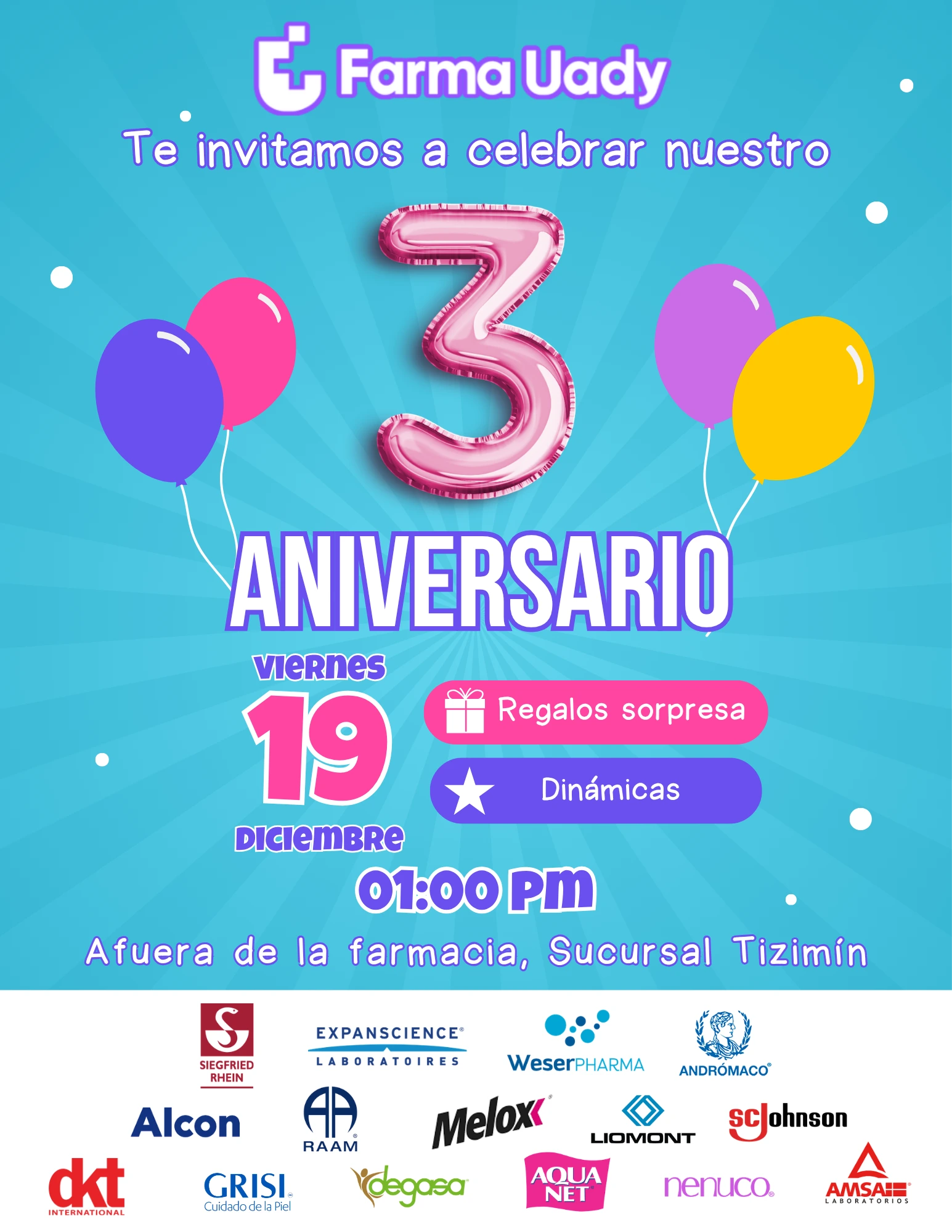 3er Aniversario Sucursal Tizimín